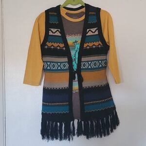 Powder River Outfitters Vest and Crazy Train Tee